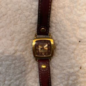 Italian Ecclissi Wristwatch With leather band